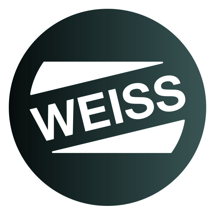 WEISS logo color gradient cmyk uc 300dpi print